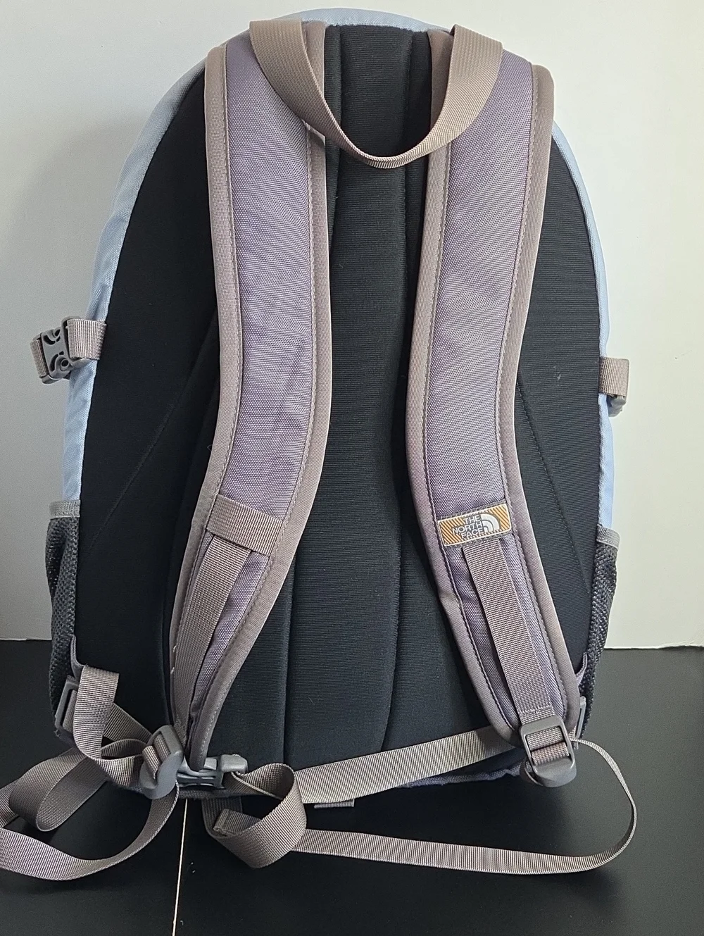 The North Face Isabella Light Blue and Gray Backpack